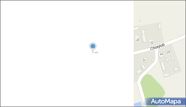 Chotylub, Chotylub, 13, mapa Chotylub