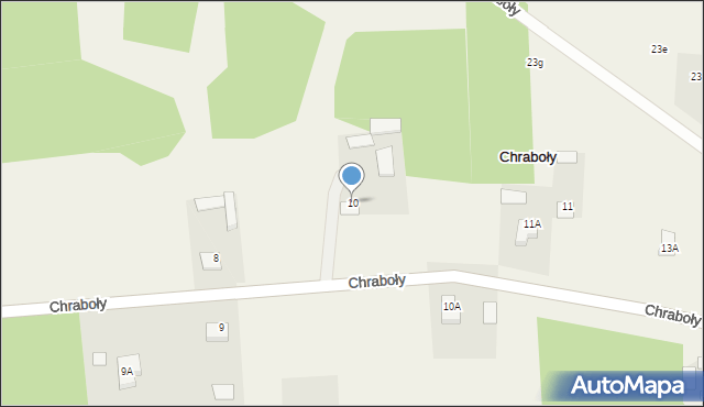 Chraboły, Chraboły, 10, mapa Chraboły