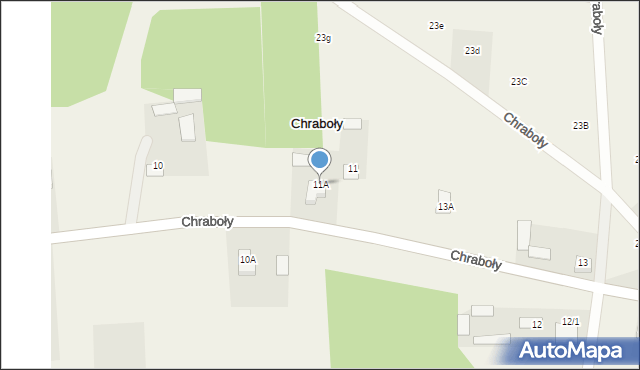 Chraboły, Chraboły, 11A, mapa Chraboły