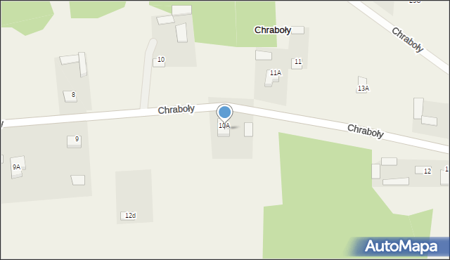 Chraboły, Chraboły, 12A, mapa Chraboły