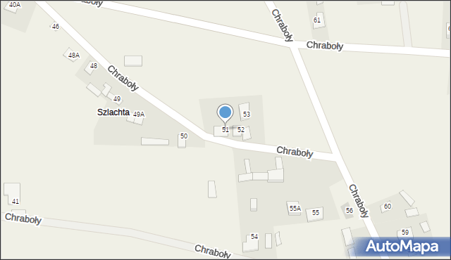 Chraboły, Chraboły, 51, mapa Chraboły