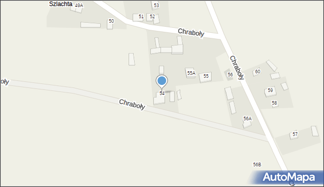 Chraboły, Chraboły, 54, mapa Chraboły