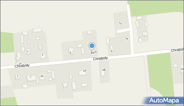 Chraboły, Chraboły, 6A, mapa Chraboły