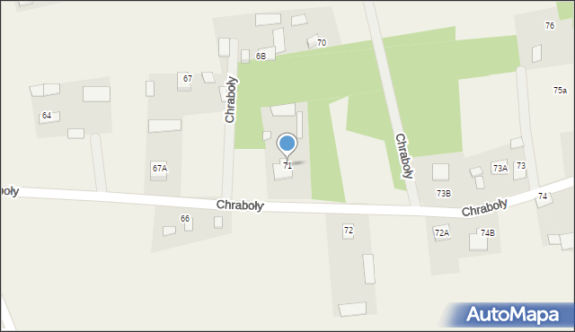 Chraboły, Chraboły, 71, mapa Chraboły