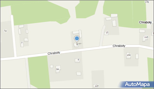 Chraboły, Chraboły, 8, mapa Chraboły