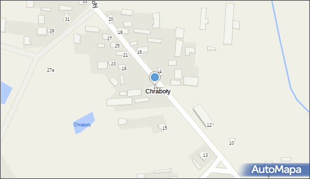 Chraboły, Chraboły, 17, mapa Chraboły