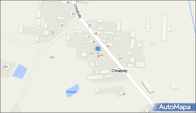 Chraboły, Chraboły, 19, mapa Chraboły