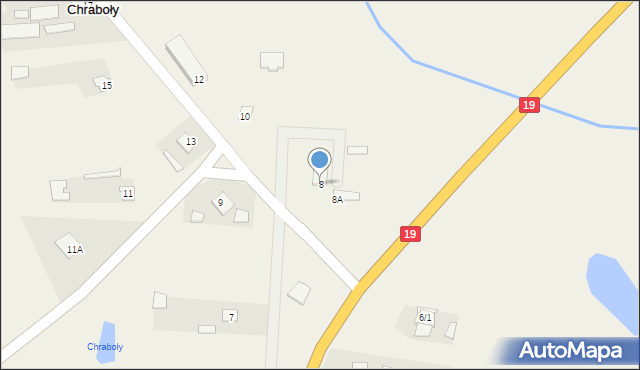 Chraboły, Chraboły, 8, mapa Chraboły