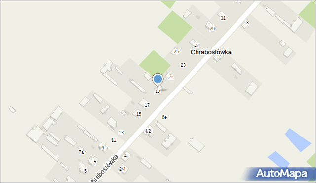 Chrabostówka, Chrabostówka, 19, mapa Chrabostówka