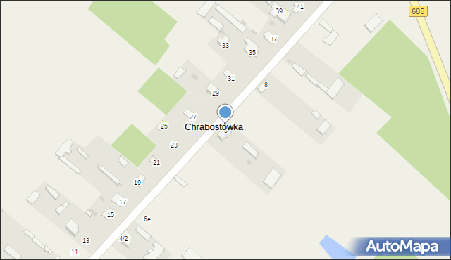 Chrabostówka, Chrabostówka, 6, mapa Chrabostówka