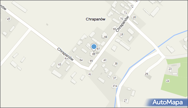 Chrapanów, Chrapanów, 66, mapa Chrapanów