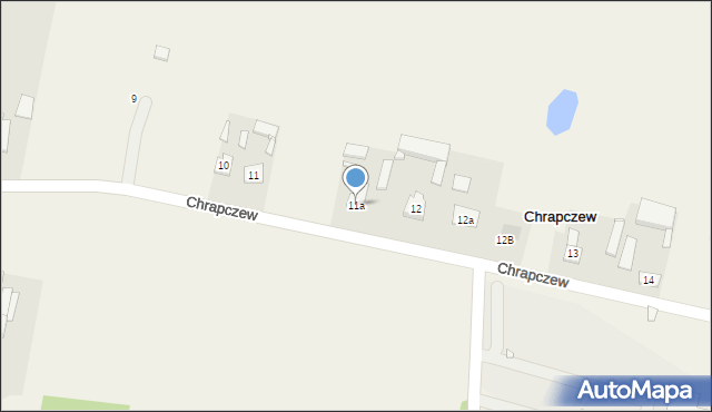 Chrapczew, Chrapczew, 11a, mapa Chrapczew