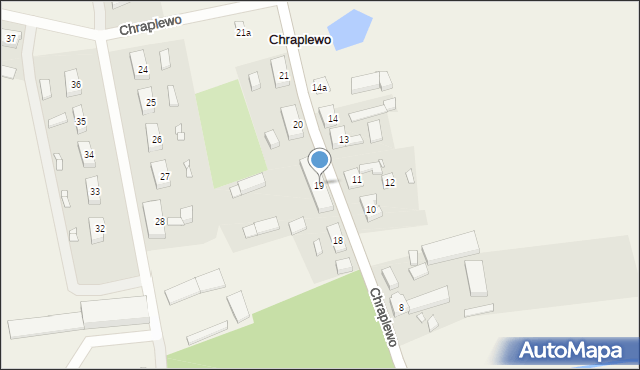 Chraplewo, Chraplewo, 19, mapa Chraplewo