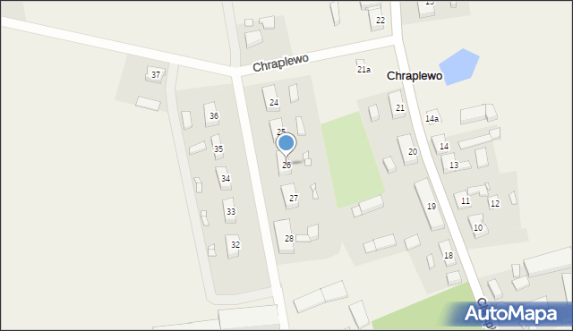 Chraplewo, Chraplewo, 26, mapa Chraplewo