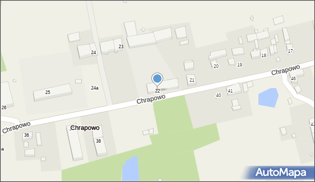 Chrapowo, Chrapowo, 22, mapa Chrapowo