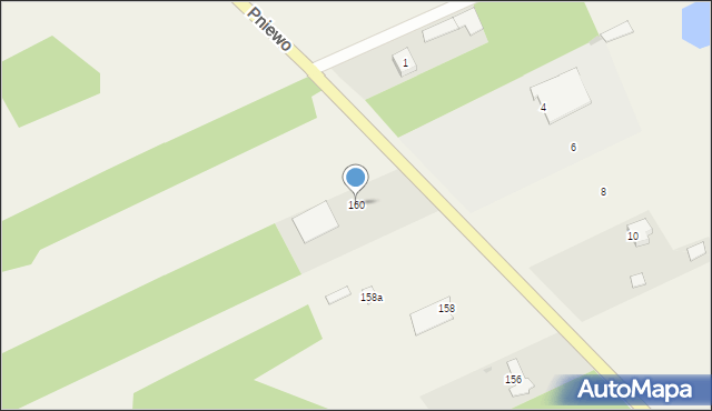 Chrcynno, Chrcynno, 160, mapa Chrcynno