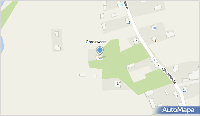 Chrołowice, Chrołowice, 9A, mapa Chrołowice