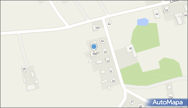 Chromakowo, Chromakowo, 33a, mapa Chromakowo