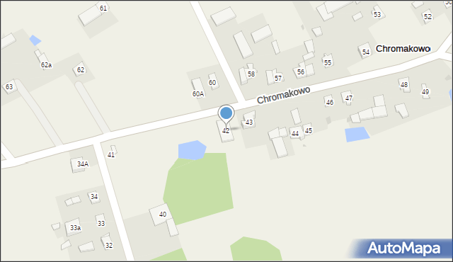 Chromakowo, Chromakowo, 42, mapa Chromakowo
