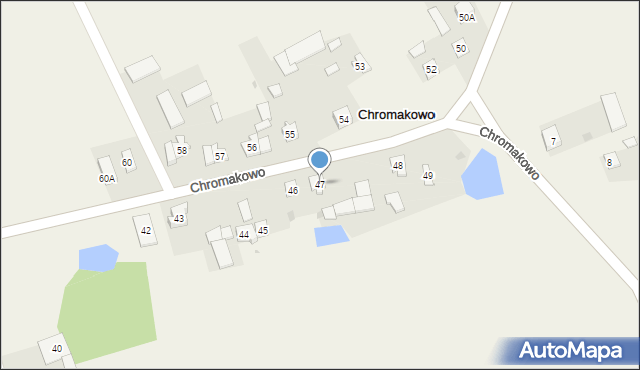 Chromakowo, Chromakowo, 47, mapa Chromakowo