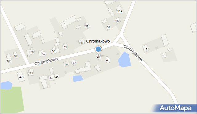 Chromakowo, Chromakowo, 48, mapa Chromakowo