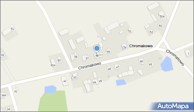 Chromakowo, Chromakowo, 56, mapa Chromakowo