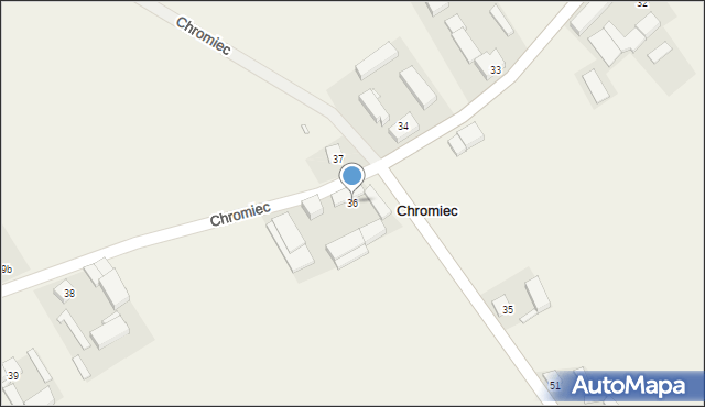 Chromiec, Chromiec, 36, mapa Chromiec