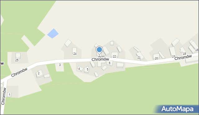 Chromów, Chromów, 23, mapa Chromów