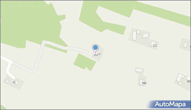 Chronów, Chronów, 111, mapa Chronów