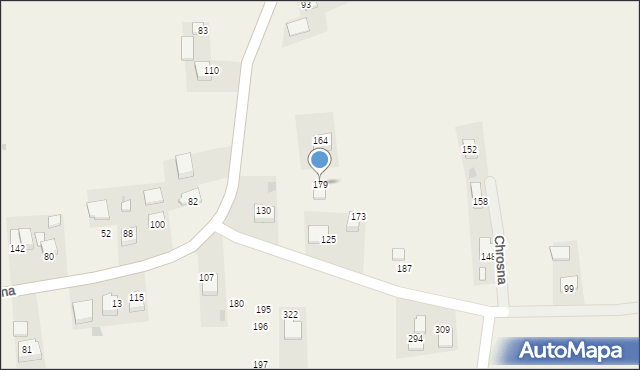 Chrosna, Chrosna, 179, mapa Chrosna