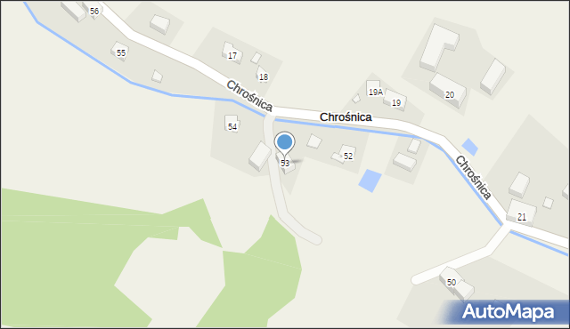 Chrośnica, Chrośnica, 53, mapa Chrośnica