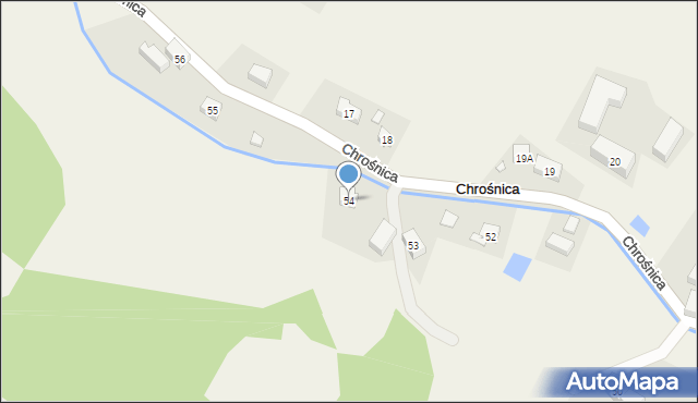 Chrośnica, Chrośnica, 54, mapa Chrośnica