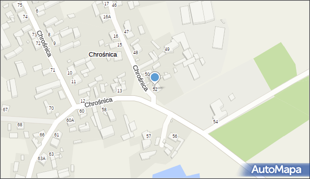 Chrośnica, Chrośnica, 52, mapa Chrośnica