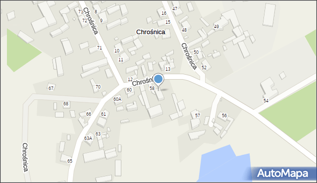 Chrośnica, Chrośnica, 59, mapa Chrośnica