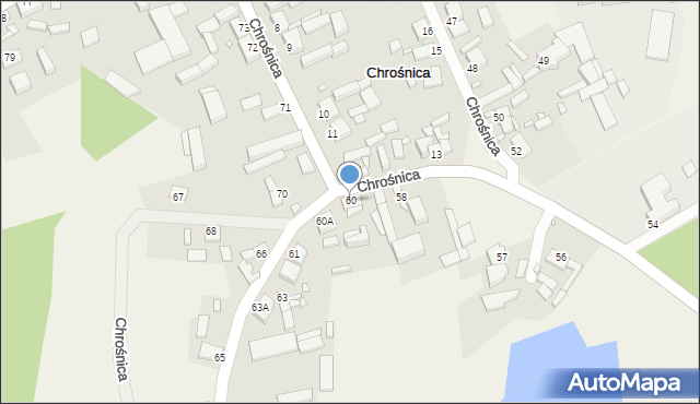 Chrośnica, Chrośnica, 60, mapa Chrośnica