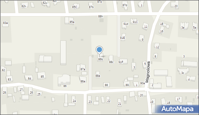 Chróstnik, Chróstnik, 88b, mapa Chróstnik