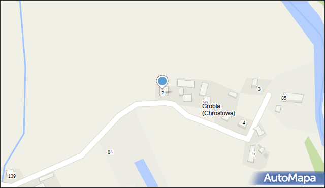 Chrostowa, Chrostowa, 2, mapa Chrostowa