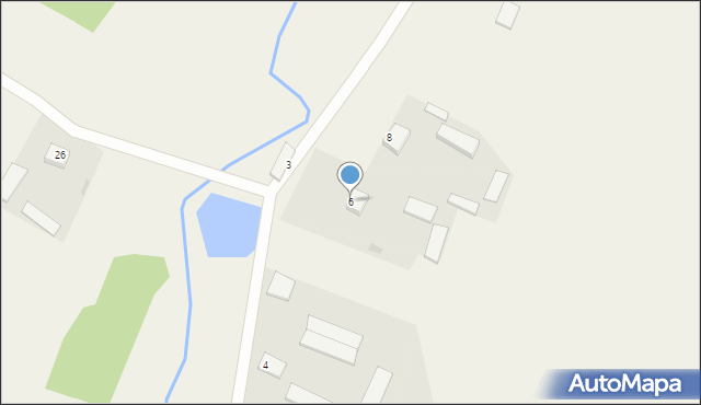 Chrostowo Wielkie, Chrostowo Wielkie, 6, mapa Chrostowo Wielkie