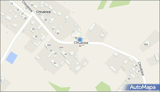 Chruścice, Chruścice, 44, mapa Chruścice