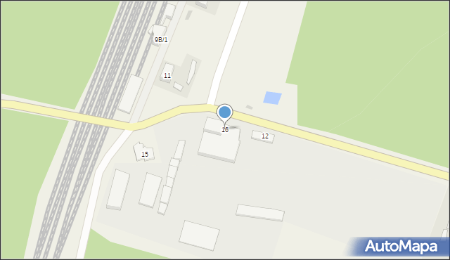 Chruściel, Chruściel, 16, mapa Chruściel