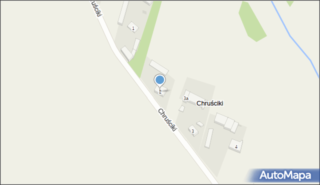 Chruściki, Chruściki, 2, mapa Chruściki