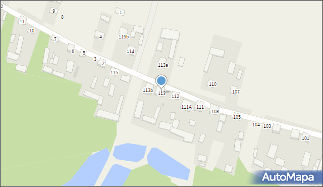 Chruślanki Józefowskie, Chruślanki Józefowskie, 113, mapa Chruślanki Józefowskie