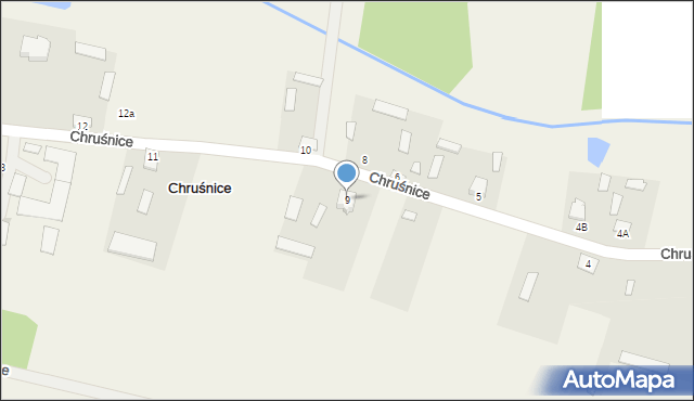 Chruśnice, Chruśnice, 9, mapa Chruśnice