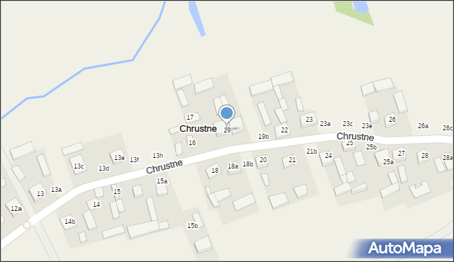 Chrustne, Chrustne, 19, mapa Chrustne