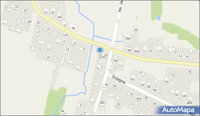 Chrusty, Chrusty, 4, mapa Chrusty