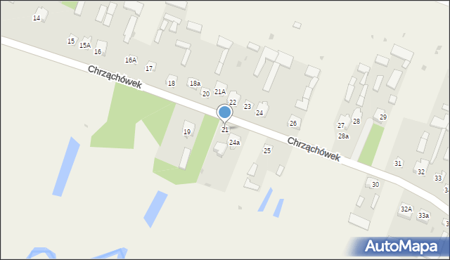 Chrząchówek, Chrząchówek, 21, mapa Chrząchówek
