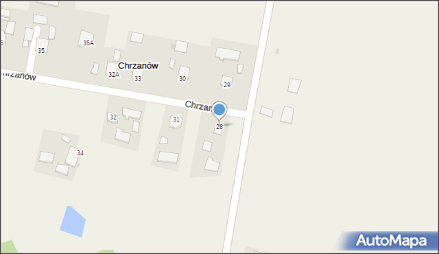 Chrzanów, Chrzanów, 28, mapa Chrzanów