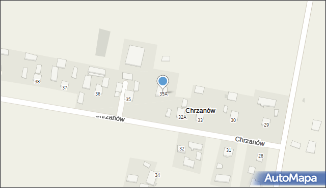 Chrzanów, Chrzanów, 35A, mapa Chrzanów