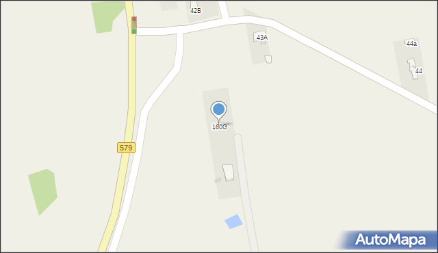 Chrzanów Duży, Chrzanów Duży, 160G, mapa Chrzanów Duży