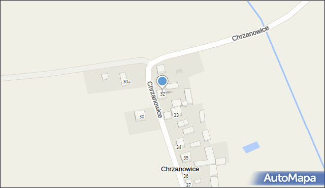 Chrzanowice, Chrzanowice, 32, mapa Chrzanowice